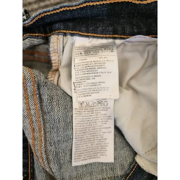 Vintage Levi's 515 Womens Stretch Bootcut Denim Jeans 10 - Picture 12 of 12